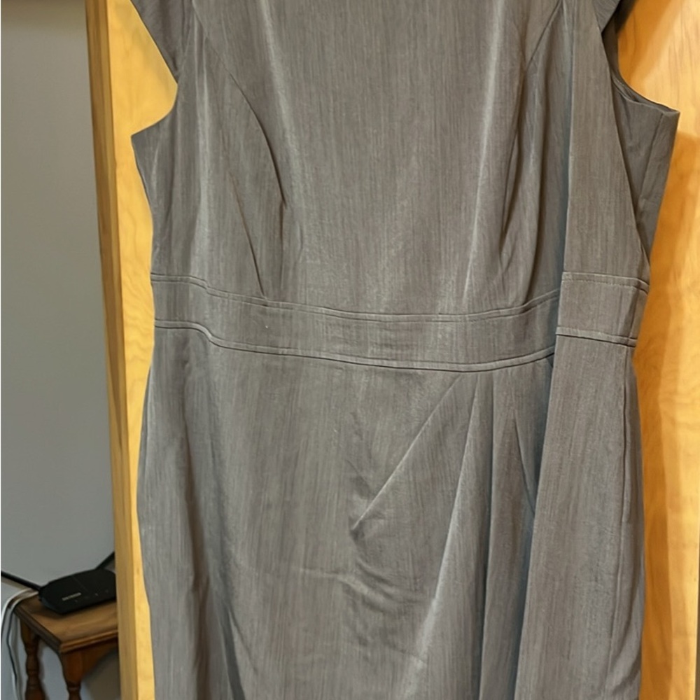 Dressbarn Brown Sheath Midi Dress for Work